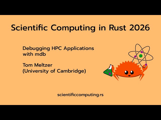 Tom Meltzer - Debugging HPC Applications with mdb