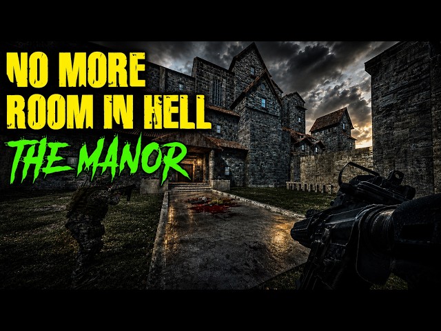 ESCAPING THE INFESTED MANOR—NMO_AMAP— FULL CO-OP GAMEPLAY | NO MORE ROOM IN HELL!!!!!