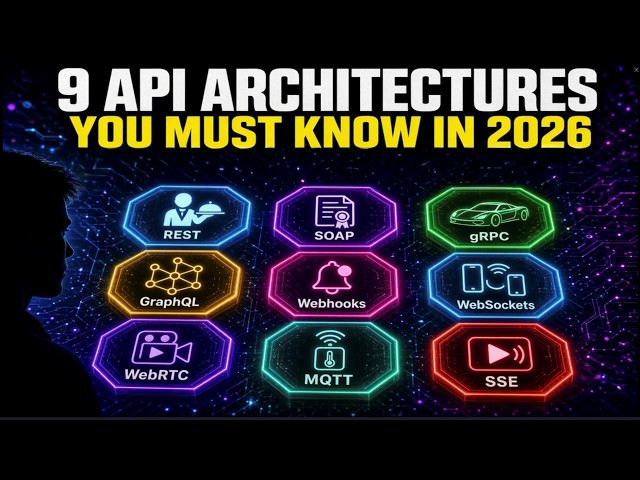 🚀 The Ultimate Guide to top 9 API Architectures