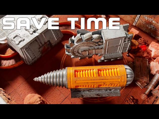 Save Time on your Terrain with Multicolour 3D Printing | Easy Techniques