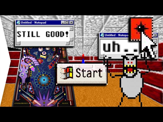 I Tried To Relive 90s Windows Gaming