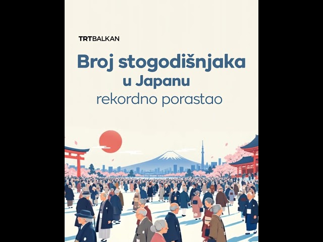 Broj stogodišnjaka u Japanu rekordno porastao