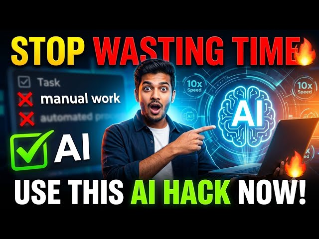 Kya AI Sach Me Samay Bachata Hai? | Best AI Tools to Boost Productivity