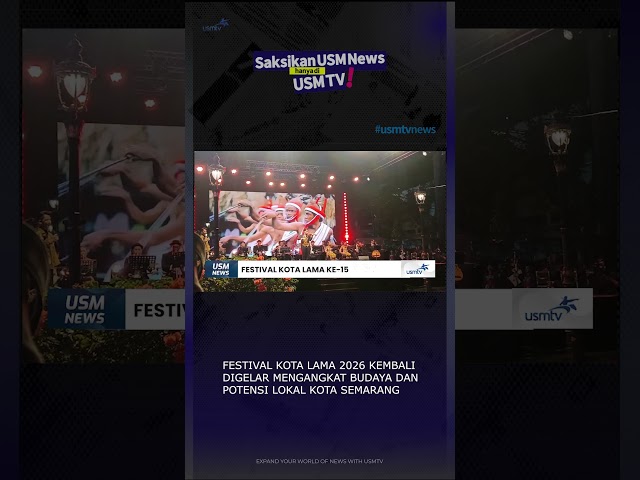 15th Old City Festival #usmnews #usmtv #kotalamasemarang #festivals #exploresemarang