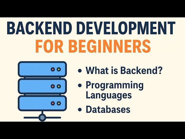 ⚡ Backend Development for Beginners in Tamil | Learn Backend Step by Step #backend #jaidmeel 