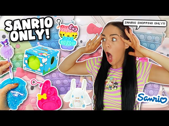 SANRIO ONLY SHOPPING!!! *BUYING EVERYTHING*