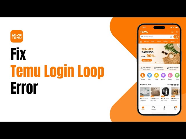 How to Fix Temu Login loop error