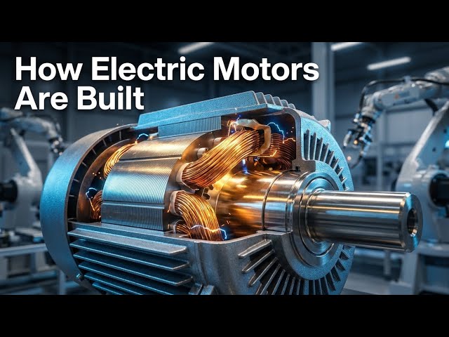 How Electric Motors Are Really Made: From Copper Coils to Final Precision Testing