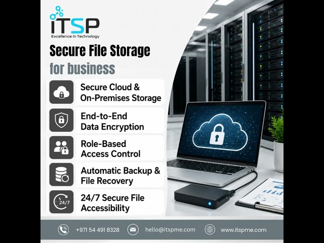 Secure File Storage Solutions in UAE