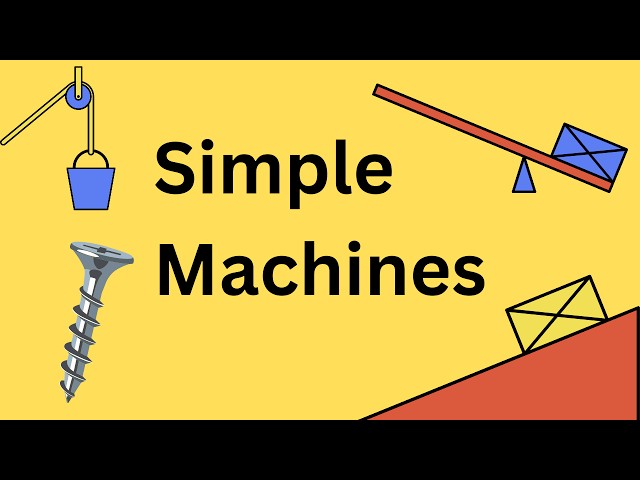 Examples of Simple Machines used in everyday life