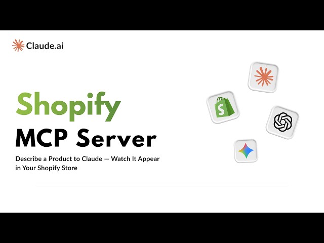 Connect Shopify to Claude AI: Automate Products & Pricing | Shopify MCP