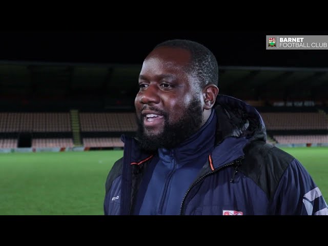 Anton Smith Reaction | Barnet FC 4-1 Boreham Wood | FA Youth Cup