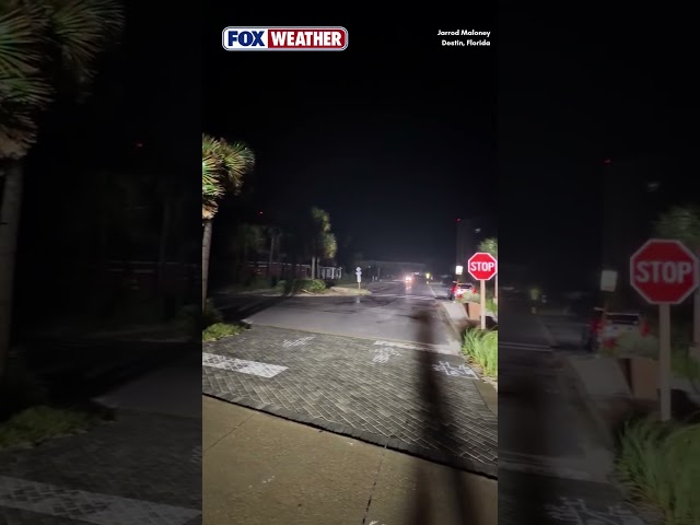 Eerie Calms Settles Over Florida As The Eye Of Hurricane Isaias Passes