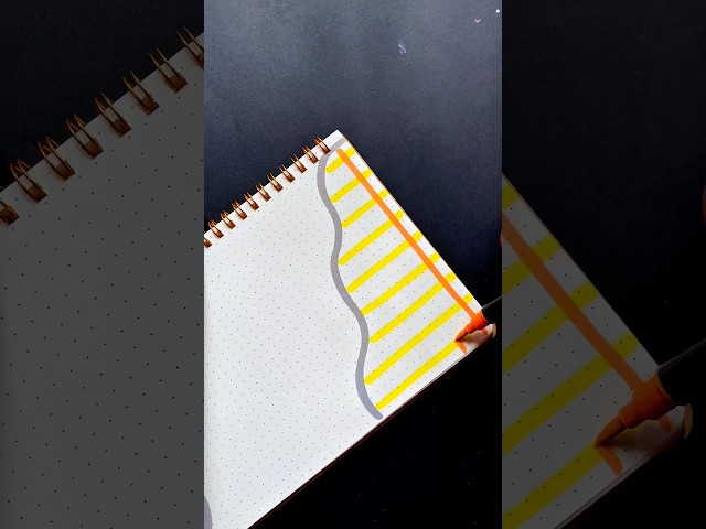 Cute front page border design ideas for project #art #diy #satisfying #shorts #doodle
