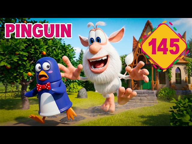 Booba 🏃‍➡️ Runaway Penguin 🐧 Episode 145 | Cartoons for kids