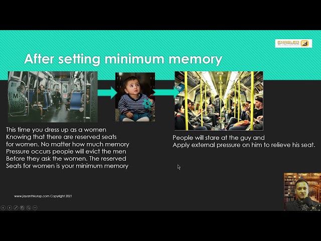 Memory Configuration - Min and Max Memory ( 3/15)