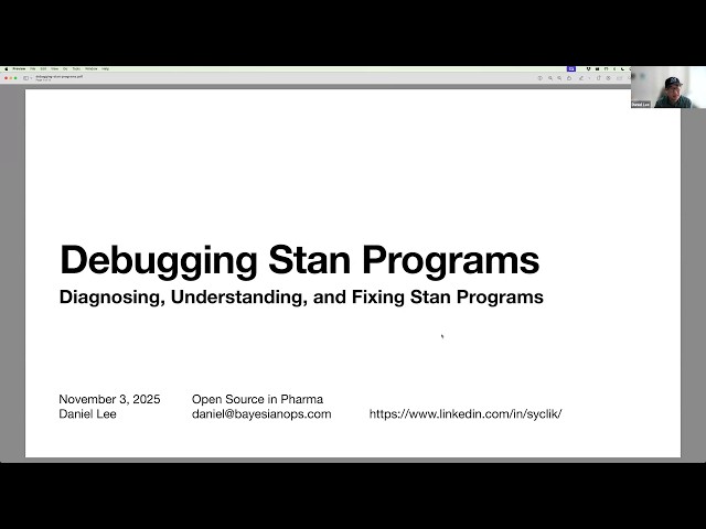 Debugging Stan Programs