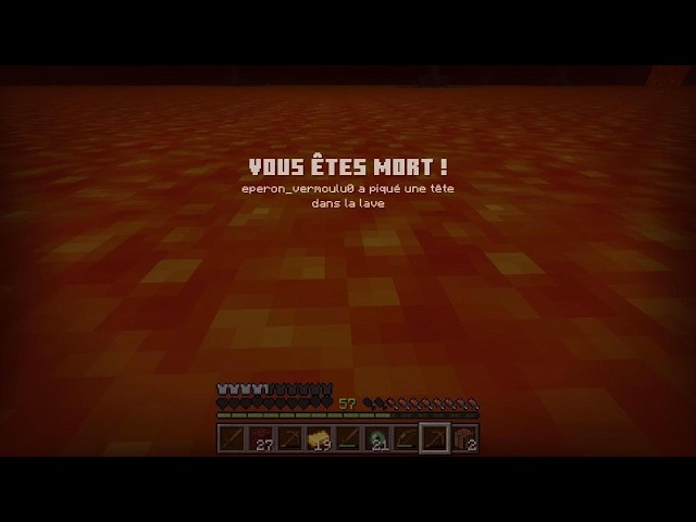Minecrafttroisième partie Dans le Nether, je vais dans l'Hoverboard.puis dans l'end