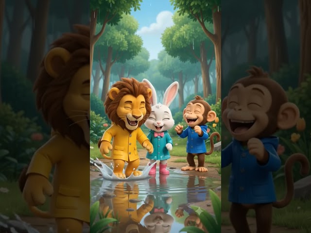 🌧️💦 The Rainy Day Puddle | Fun Toons Short #62🌧️ A LITTLE RAIN TURNS INTO A LOT OF FUN! 💦