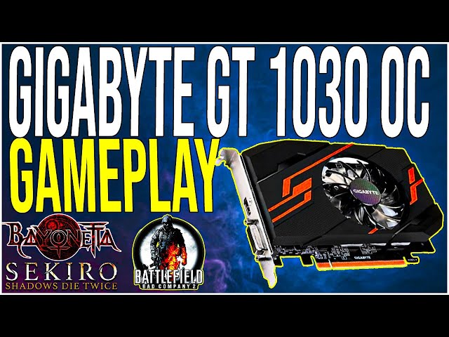 La gráfica más BARATA para revivir tu PC viejo: Gigabyte GT 1030