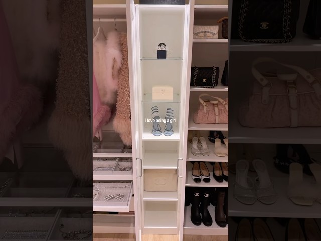 my dream wardrobe 🌟 full tour coming soon 🪽 #wardrobetour #closet