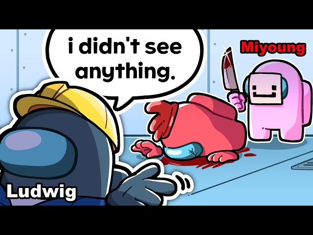 Ludwig and I teamed up in Among Us... but there's a twist