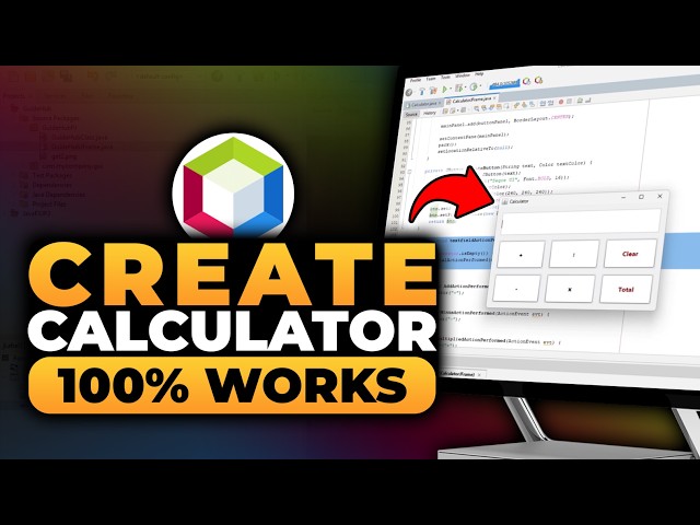 How To Create Calculator in Java NetBeans (𝟮𝟬𝟮𝟲) | 100% WORKS | NO Yapping, To The Point & EASY!