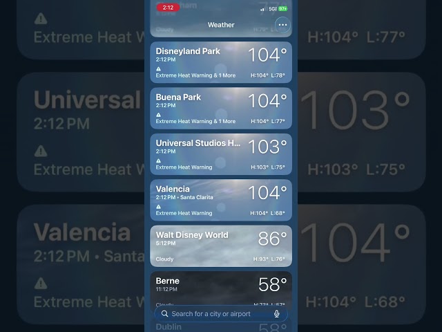 It’s just a little hot here in SoCal 🥵