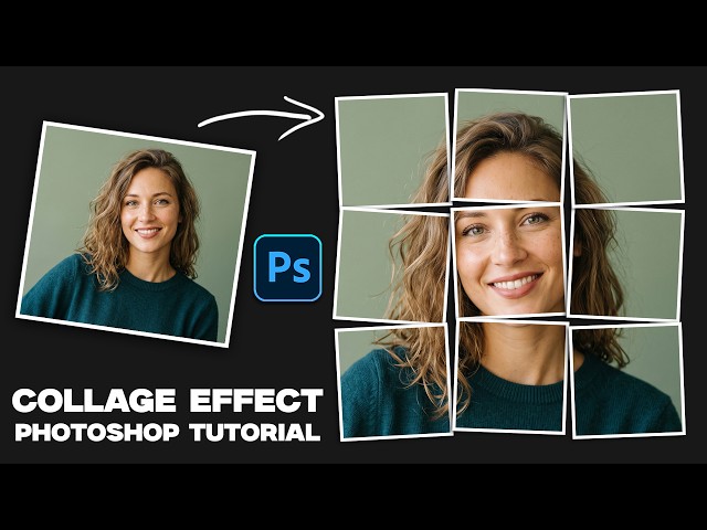 Collage Effect Photoshop Tutorial | Easy Photoshop Tutorial