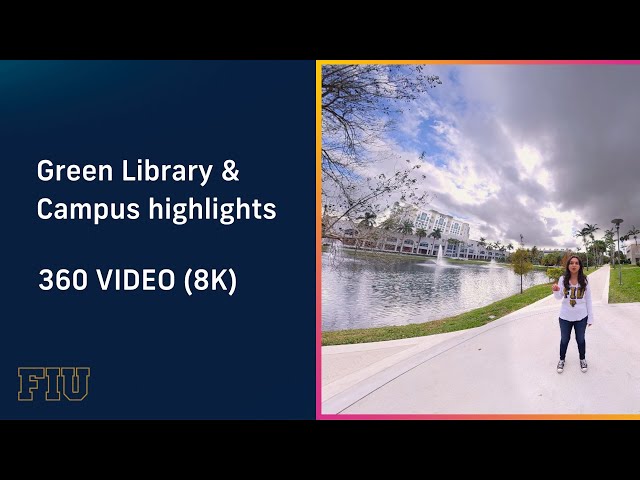 Green Library & Campus highlights 360 VR Tour (8K)