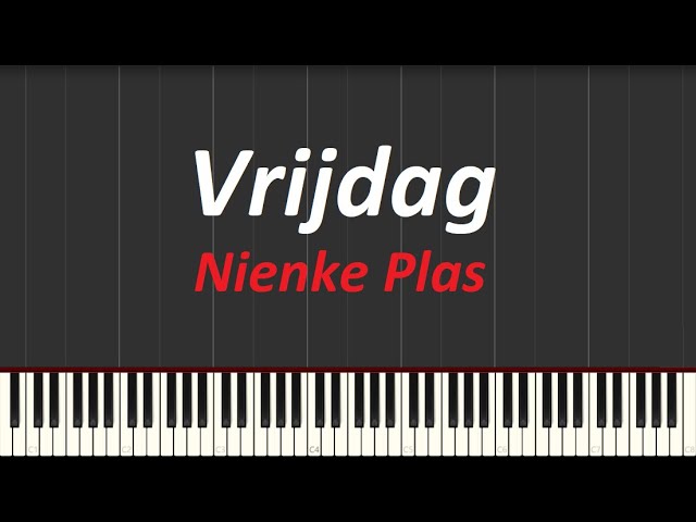 Vrijdag Nienke Plas Piano tutorial van de begeleiding (Synthesia)