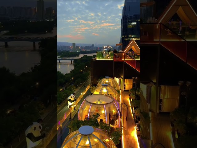 Experience a Magical Evening Under the Stars - Clear Bubble Dome #domehouse #restaurant #Bubbledome