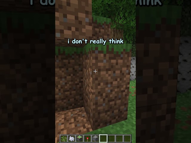 how to make a secret sapling base #minecraft @Brizinhueng