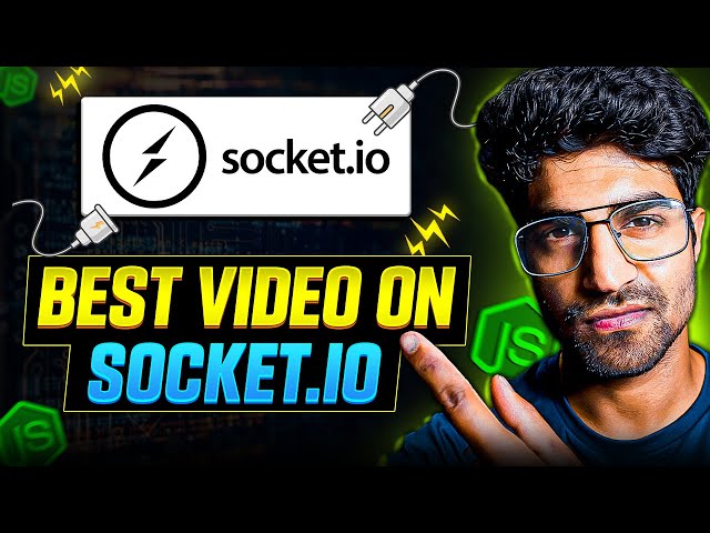 Learn Socket.IO for Real-time Chat App, private and group chat with Authentication and Middleware