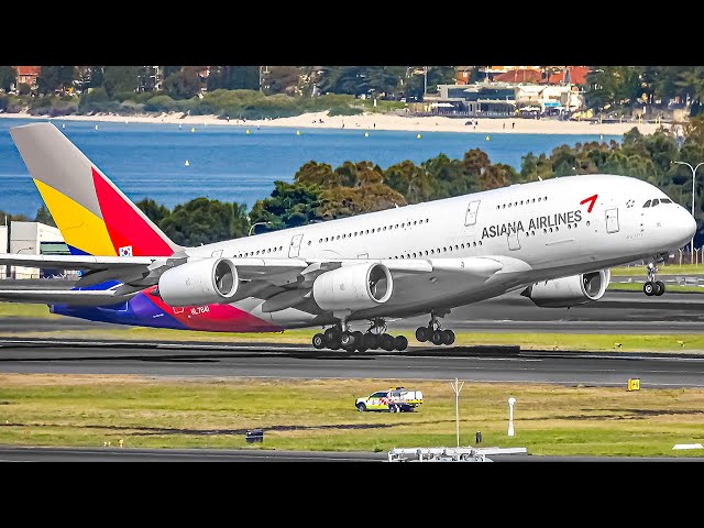 60 MINS of Plane Watching at Sydney Airport 🇦🇺