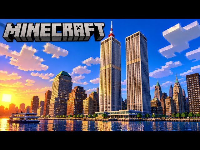 Building the TWIN TOWERS in the CREATE MOD