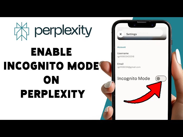 How To Enable Incognito Mode On Perplexity 2026 | Perplexity AI Incognito Mode Settings