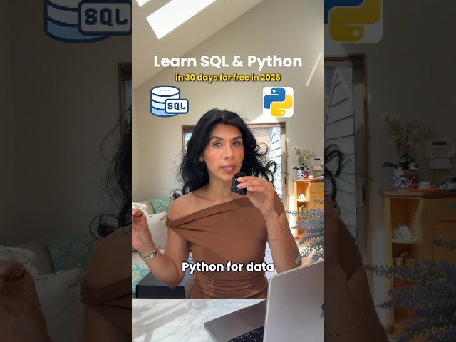 Learn SQL & Python for Data Analysis in 30 Days
