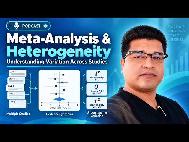 Meta Analysis & Heterogeneity | Understanding Variation Across Studies