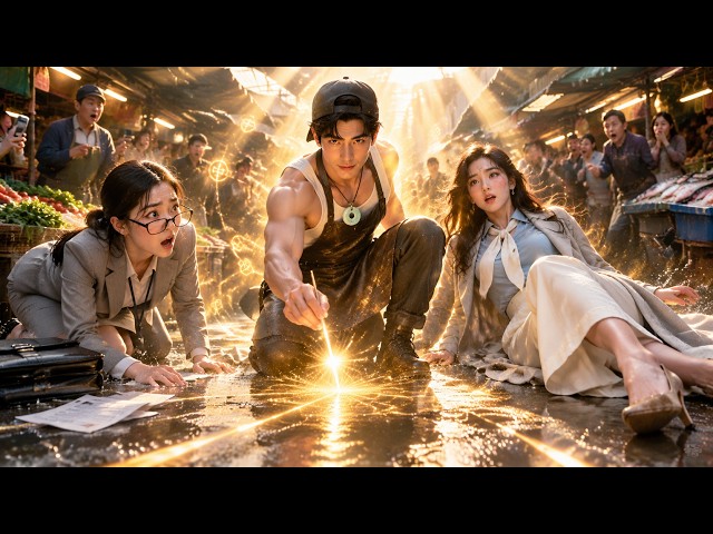 一位美女总裁在路边疾病发作！她的秘书瞧不起路过的一位卖猪肉的摊贩，但没想到他竟是神医！一针下去，全城名医束手无策的绝症竟被他治好了！美女总裁想要嫁给他！