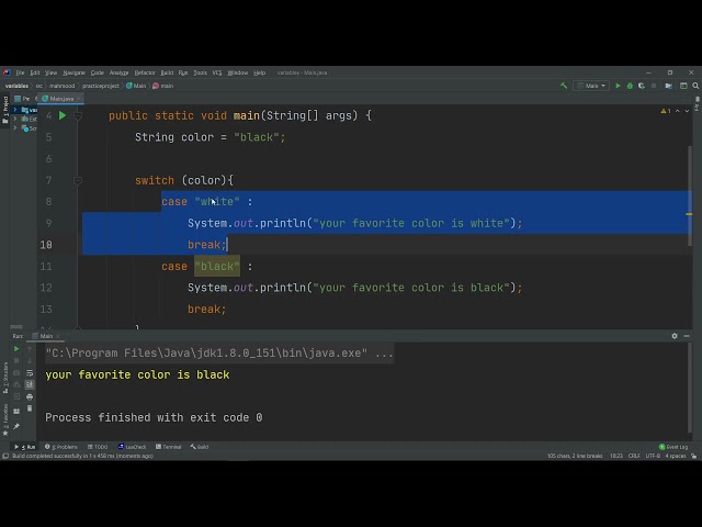 switch statement | Java Basics part 4 sohar university