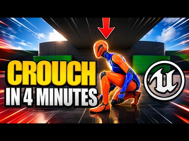 CROUCH System in 4 MINUTES | Unreal Engine 5.7