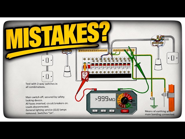Stop Making These Mistakes - Insulation Resistance Testing