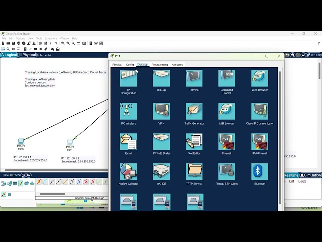 Create a LAN Network Using a Hub | Configuration | IT Tech Trends | Dr Raja Muhammad Ubaid Ullah