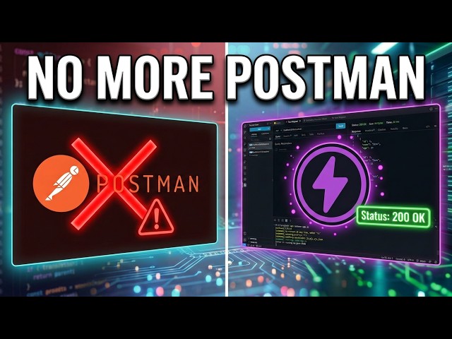 Test REST APIs Inside VS Code (No Postman Needed!) | Thunder Client Tutorial