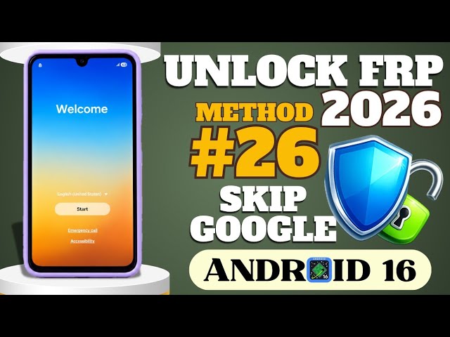 Android 16 WITHOUT PASSWORD - Unlock Samsung phone with a Google account FRP Bypass