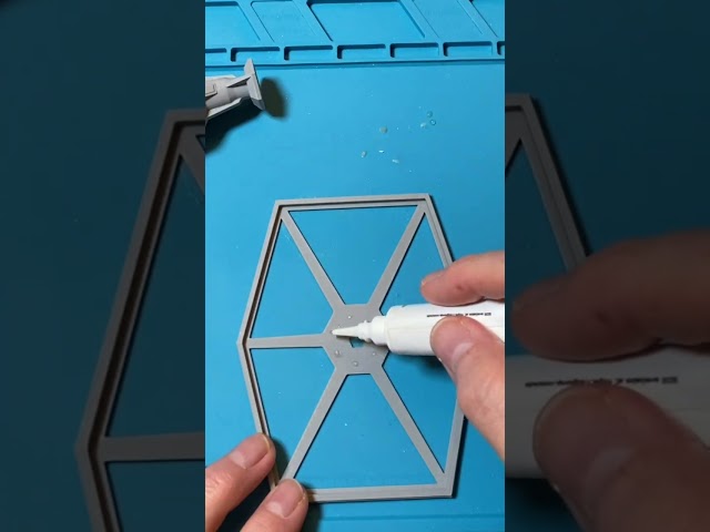 3D Printed TIE Fighter #Shorts