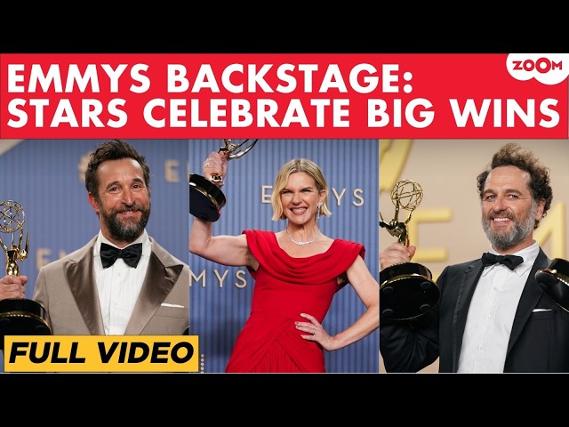 Emmys 2026 Backstage UNCUT: Rhea Seehorn, Matthew Rhys, Noah Wyle & more CELEBRATE their big wins!