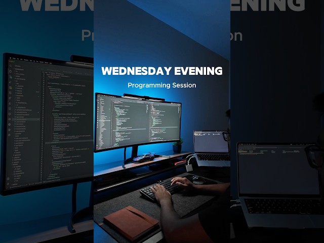Evening coding session #softwareengineer #programming #coding