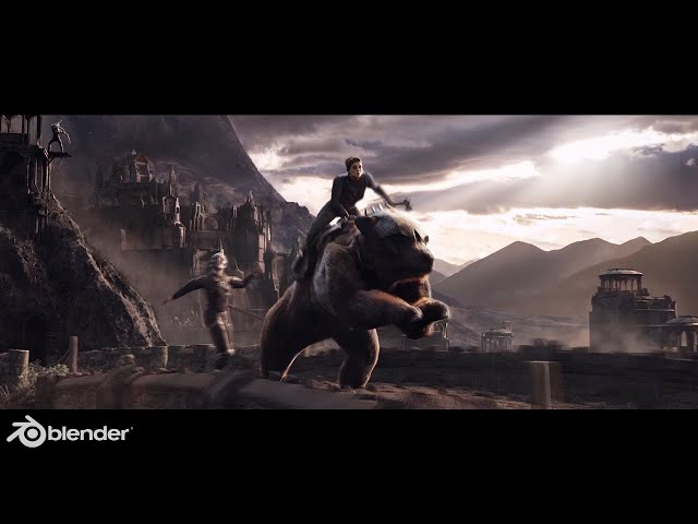 How I Animated this HUGE 3D scene...in Blender!